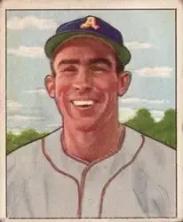 1950 Bowman #158 Paul Lehner