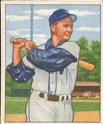 1950 Bowman #161 - Sherry Robertson - Washington Senators