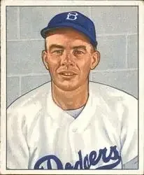 1950 Bowman #166 Joe Hatten