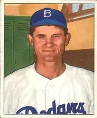 1950 Bowman #167 Elwin Roe
