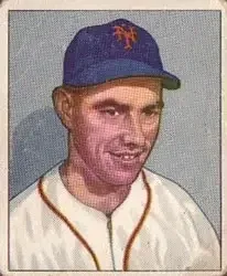 1950 Bowman #175 Monte Kennedy