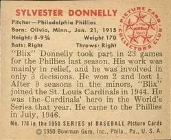 Back of Sylvester Donnelly