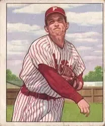 1950 Bowman #176 Sylvester Donnelly