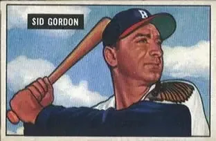 1951 Bowman #19 Sid Gordon