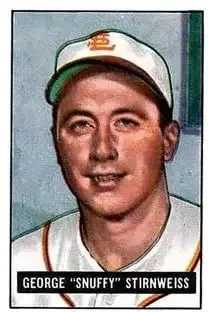 1951 Bowman #21 George Stirnweiss