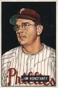 1951 Bowman #27 Jim Konstanty