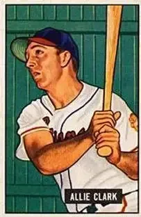 1951 Bowman #29 Allie Clark