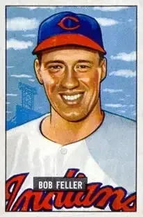 1951 Bowman #30 Bob Feller