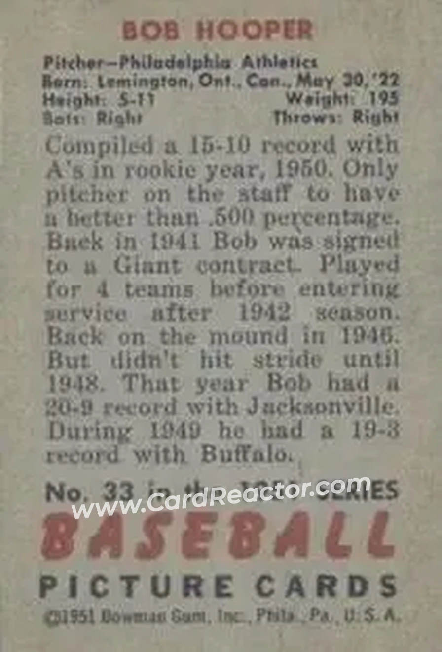 Back of Bob Hooper