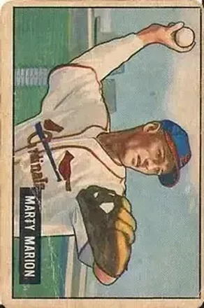 1951 Bowman #34 Marty Marion