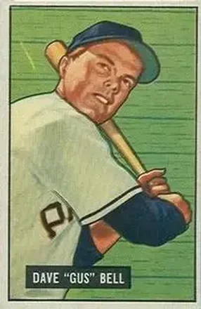 1951 Bowman #40 Dave Bell