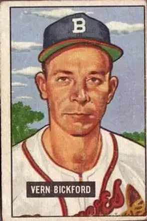 1951 Bowman #42 Vernon Bickford