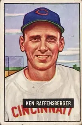 1951 Bowman #48 Ken Raffensberger