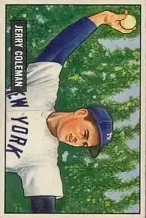 1951 Bowman #49 Jerry Coleman