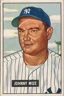 Front of Johnny Mize