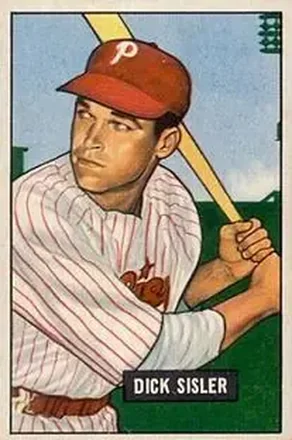 1951 Bowman #52 Dick Sisler