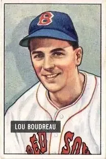 1951 Bowman #62 Lou Boudreau