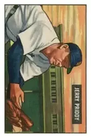 1951 Bowman #71 Jerry Priddy