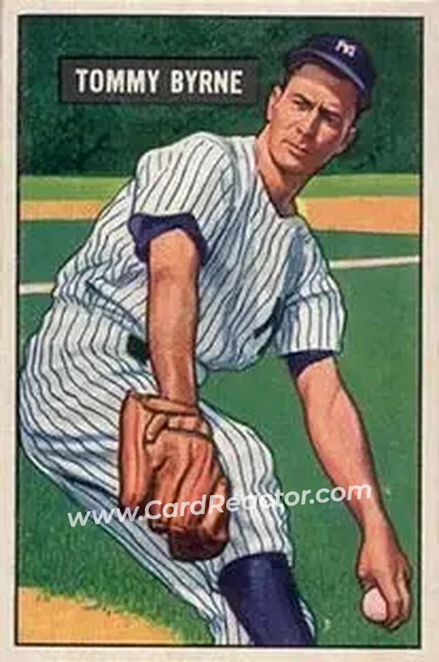 Front of Tommy Byrne