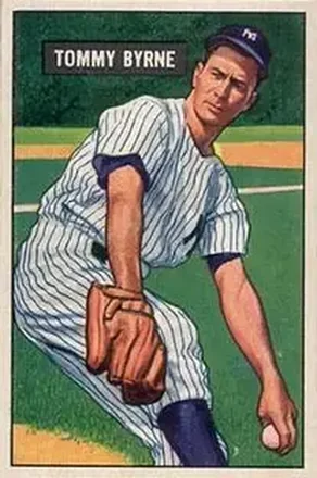 1951 Bowman #73 Tommy Byrne