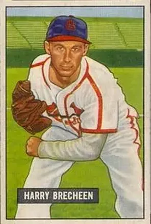 1951 Bowman #86 Harry Brecheen