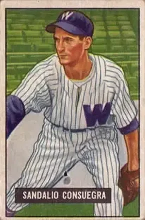 1951 Bowman #96 Sandy Consuegra