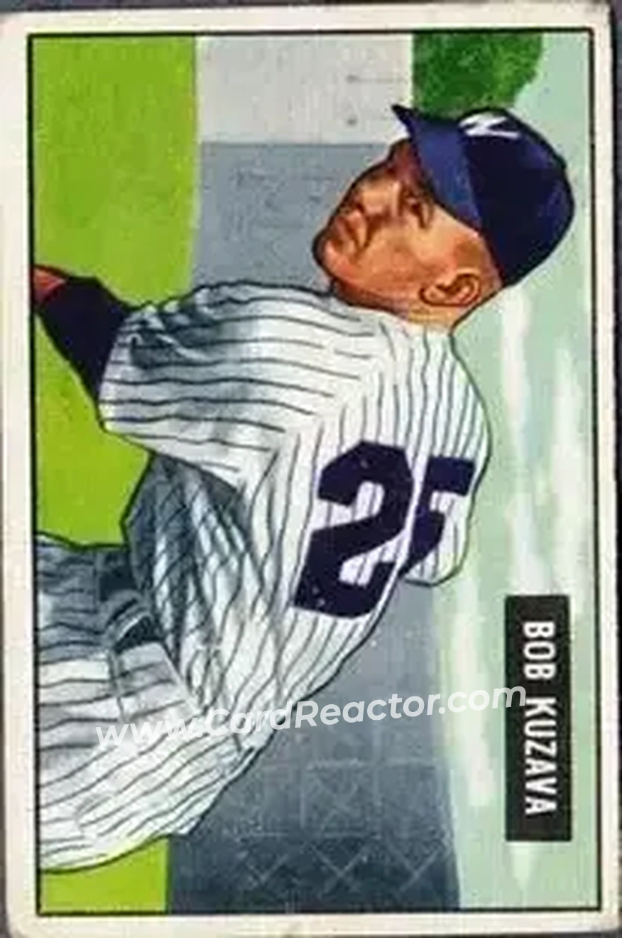 Front of Bob Kuzava