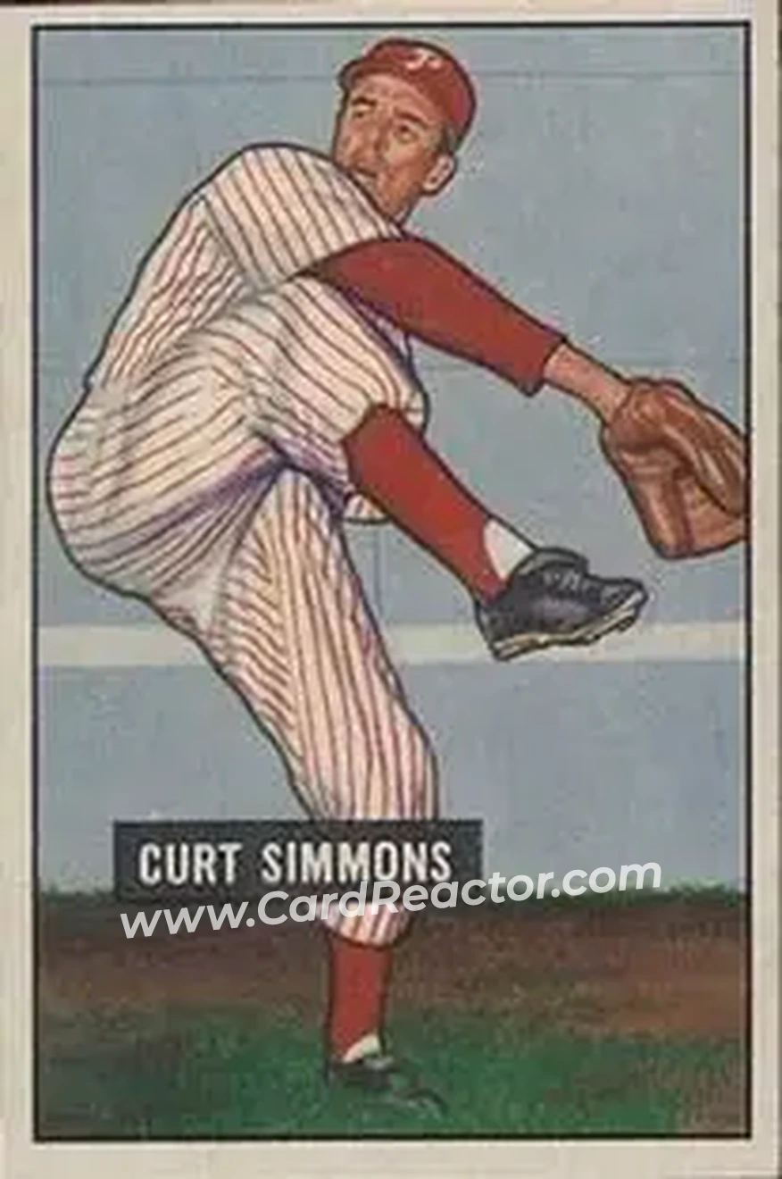 Front of Curt Simmons