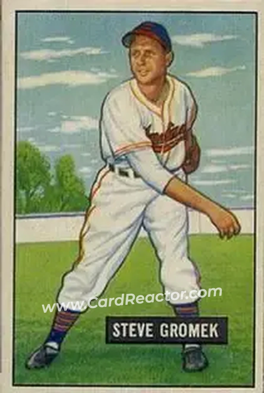 Front of Steve Gromek