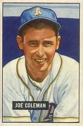 1951 Bowman #120 Joe Coleman
