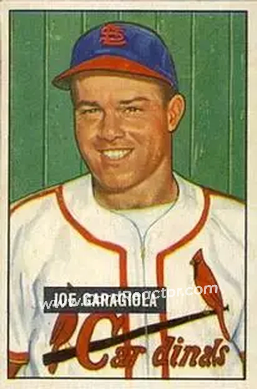 Front of Joe Garagiola