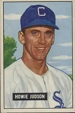 1951 Bowman #123 Howie Judson