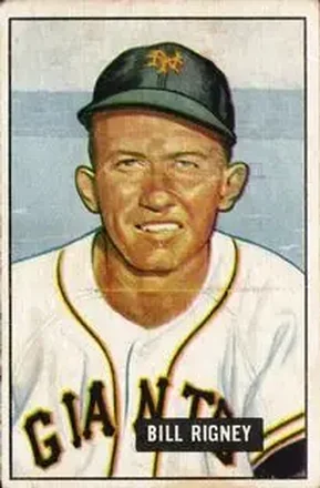 1951 Bowman #125 Bill Rigney