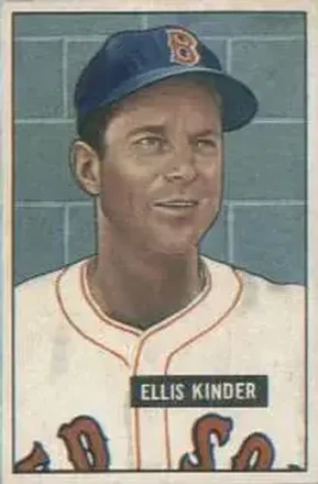 1951 Bowman #128 Ellis Kinder