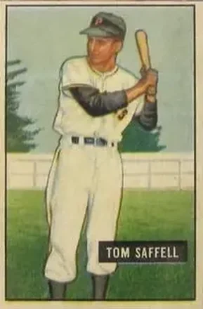 1951 Bowman #130 Tom Saffell
