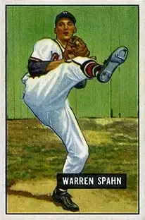 Front of Warren Spahn