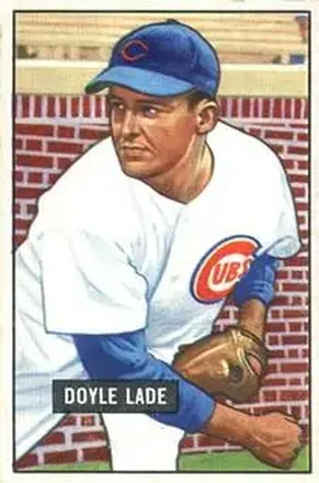 1951 Bowman #139 Doyle Lade