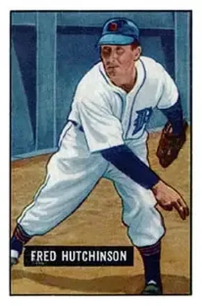 1951 Bowman #141 Fred Hutchinson