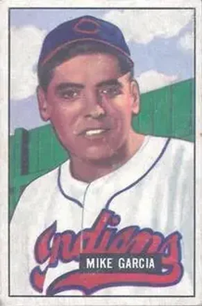 1951 Bowman #150 Mike Garcia