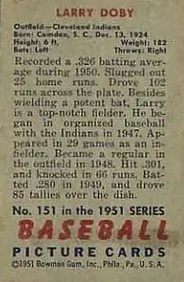 Back of Larry Doby