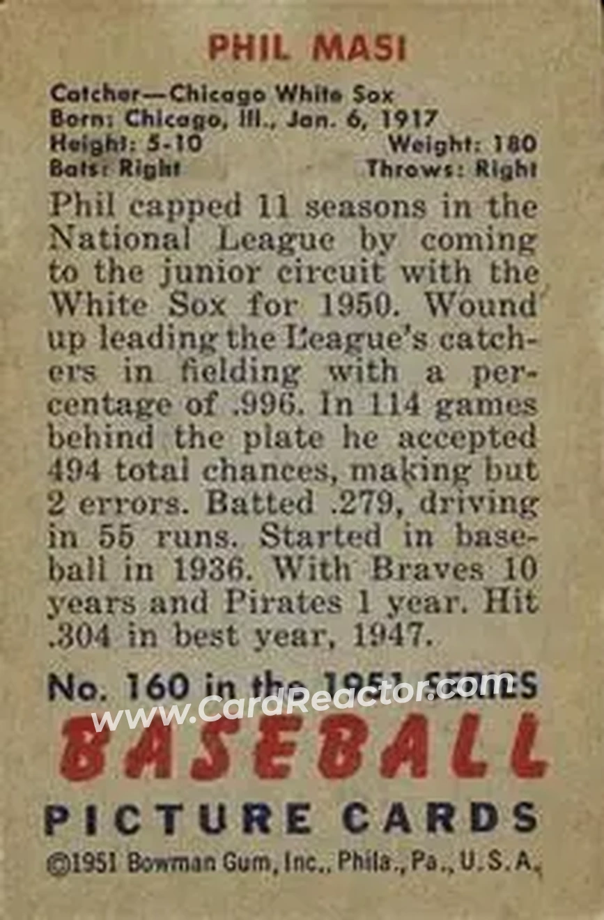 Back of Phil Masi