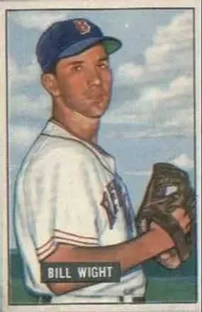 1951 Bowman #164 Bill Wight