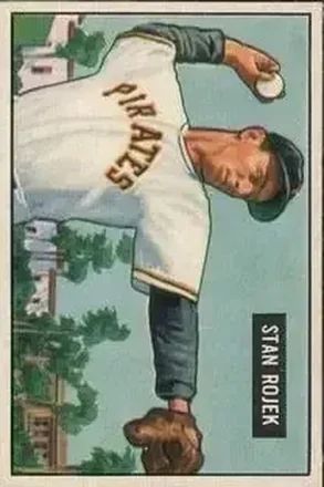 1951 Bowman #166 Stan Rojek