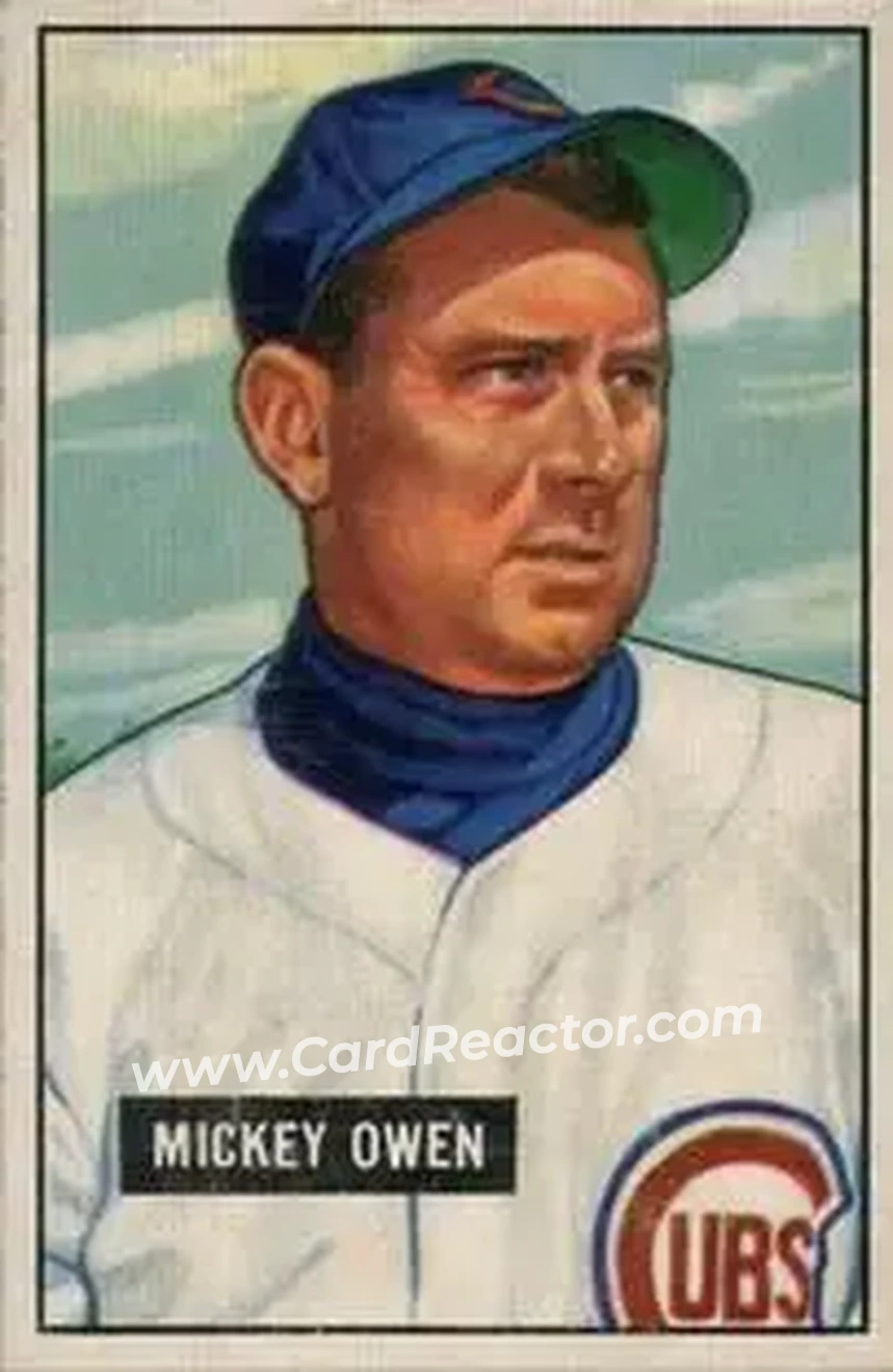 Front of Mickey Owen