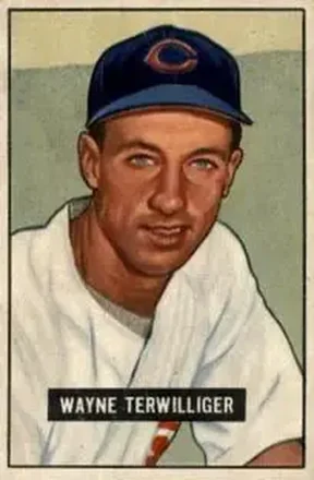 1951 Bowman #175 Wayne Terwilliger