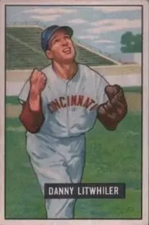1951 Bowman #179 Danny Litwhiler