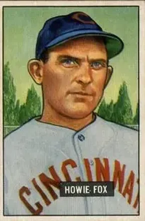 1951 Bowman #180 Howard Fox