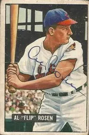 1951 Bowman #187 Al "Flip" Rosen