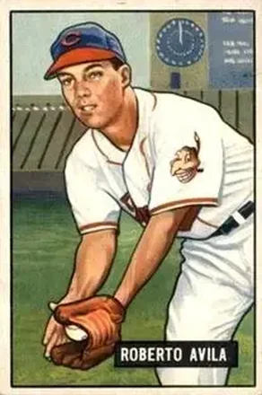 1951 Bowman #188 Roberto Avila