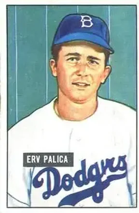 1951 Bowman #189 Erv Palica